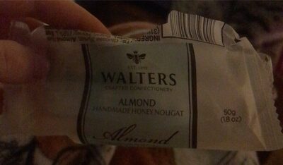 Almonds hand made honey nougat
