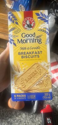 Good Morning Milk & Cereals Breakfast Biscuits