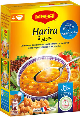 MAGGI Soupe déshydratée Halal Harira 135g en boîte