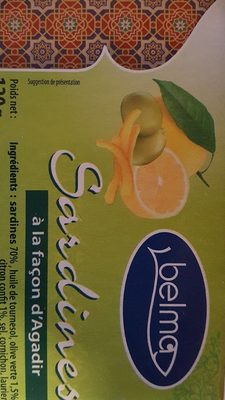Belma Sardines Agadir Style