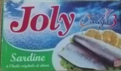 Sardine à l'huile végétale et citron