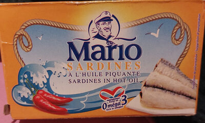 MARIO : sardines à l'huile piquante