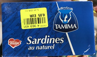 Sardines au naturel