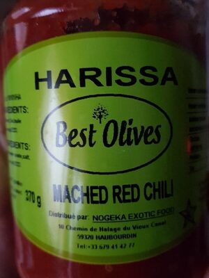 HARISSA Best Olives MACHED RED CHILI