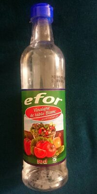 vinaigre de table blanc