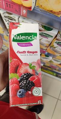 valencia fruit rouge