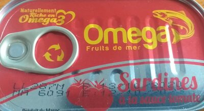 Oméga fruit de la mer sardine à la sauce tomate