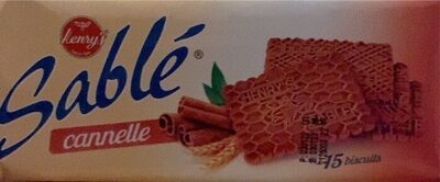sablé canelle