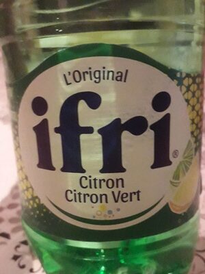 Boisson gazeuse aux arômes naturels de citron et citron vert