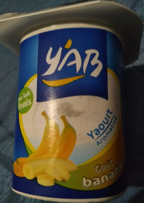 yaourt aromatisé  goût banane
