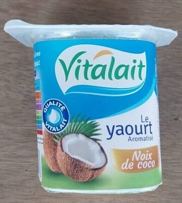 Yaourt aromatisé noix de coco