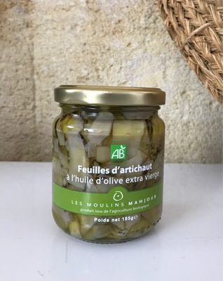 Feuilles d'artichaut à l'huile d'olive extra vierge