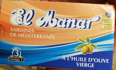 Sardines de méditerranée à l’huile d’olive vierge