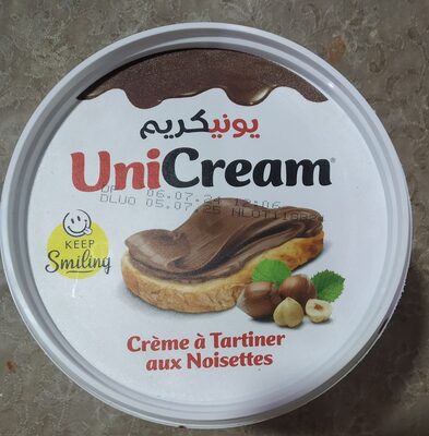 Crème à tartiner aux noisettes