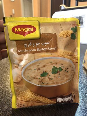 Mushroom barley soup
