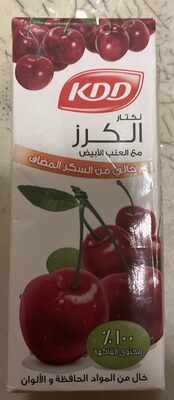 Cherry with white grape nectar