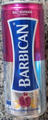 BARBICAN pomegranate flavour