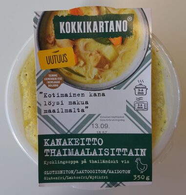Kanakeitto thaimaalaisittain