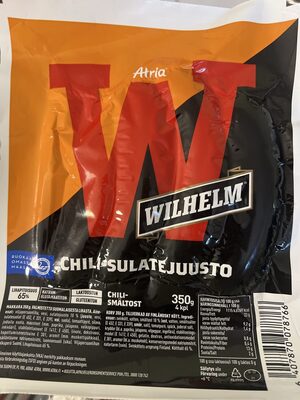 Chili-sulatejuustomakkara