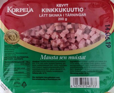 Kevyt kinkkukuutio