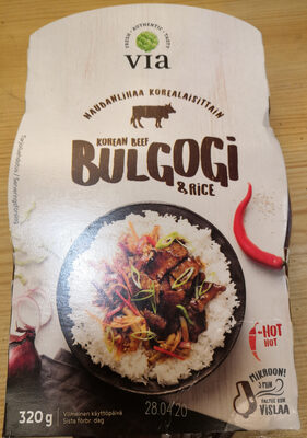Bulgogi Korean beef & rice