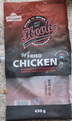 Fried Chicken paneroituja kypsiä kanansiipiä