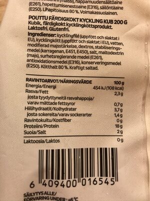 Färdigkokt Kyckling