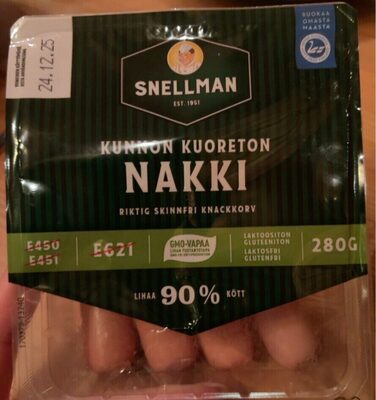 Kunnon kuoreton nakki makkara