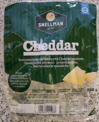 Cheddar grillimakkara