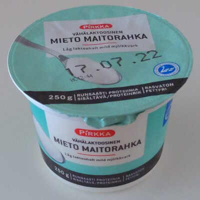 Vähälaktoosinen mieto maitorahka