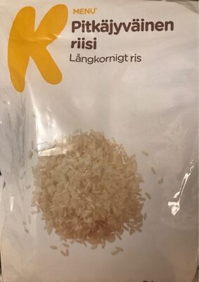 Pitkäjyväinen riisi