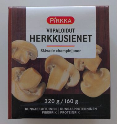 Pirkka viipaloidut herkkusienet