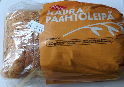Kaurapaahtoleipä
