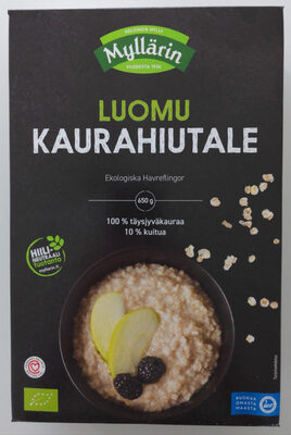 Luomukaurahiutale