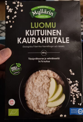 Luomu Kuituinen Kaurahiutale