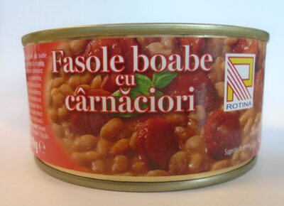 Rotina Fasole boabe cu cârnăciori