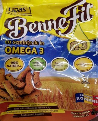 BenneFit cu semințe de in