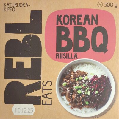 Korean BBQ riisillä