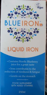 blue iron liquid iron