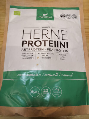 Luomu herneproteiini