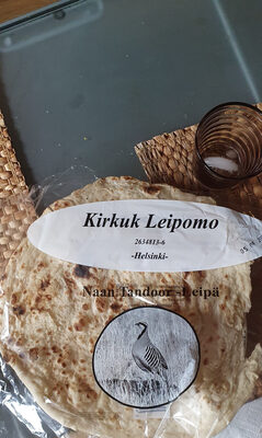 Naan Tandoor - Leipä