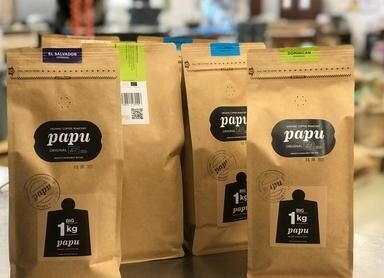 Paahtimo Papu BRUTAL Reilun kaupan luomukahvi espresso paahto kokonainen papu