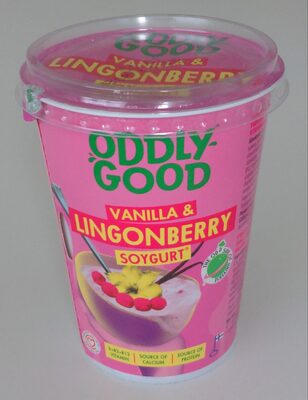 Vanilla Lingonberry soygurt