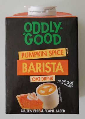Pumpkin spice barista oat drink