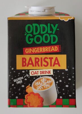 Gingerbread barista oat drink