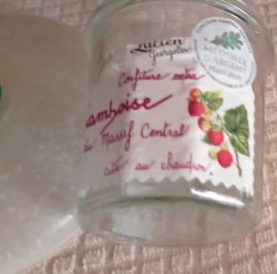 Confiture extra framboise massif central