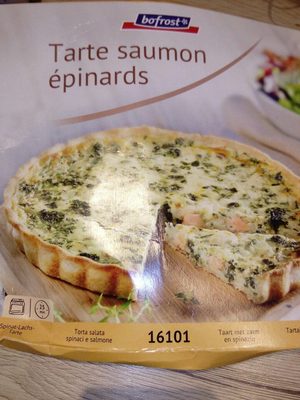 Tarte saumon épinards