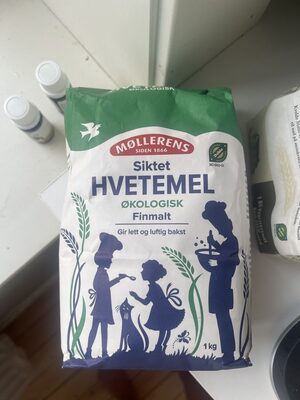 Hvetemel Siktet Økologisk 1kg Møllerens