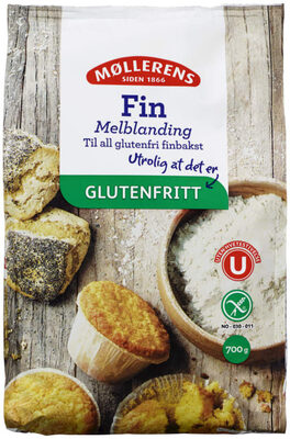 Melblanding Fin glutenfri 700g Møllerens