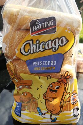 Chicago Pølsebrød med sesamfrø
